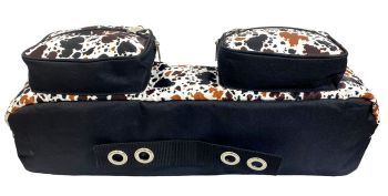 Showman Cow Print Trail Gear Cantle Bag #3